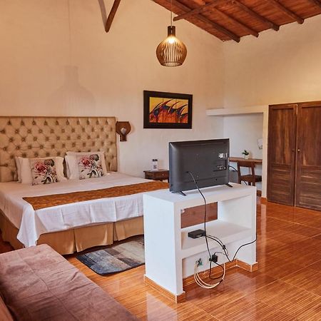 Hotel Santos De Piedra - Maranatha Barichara Eksteriør bilde