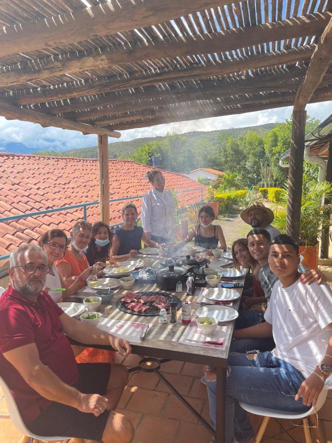 Hotel Santos De Piedra - Maranatha Barichara Eksteriør bilde