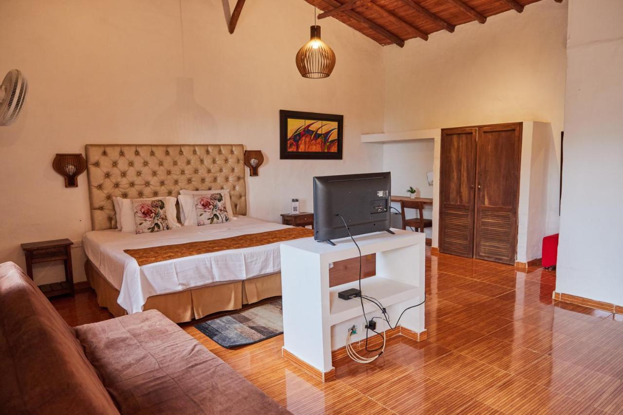 Hotel Santos De Piedra - Maranatha Barichara Eksteriør bilde