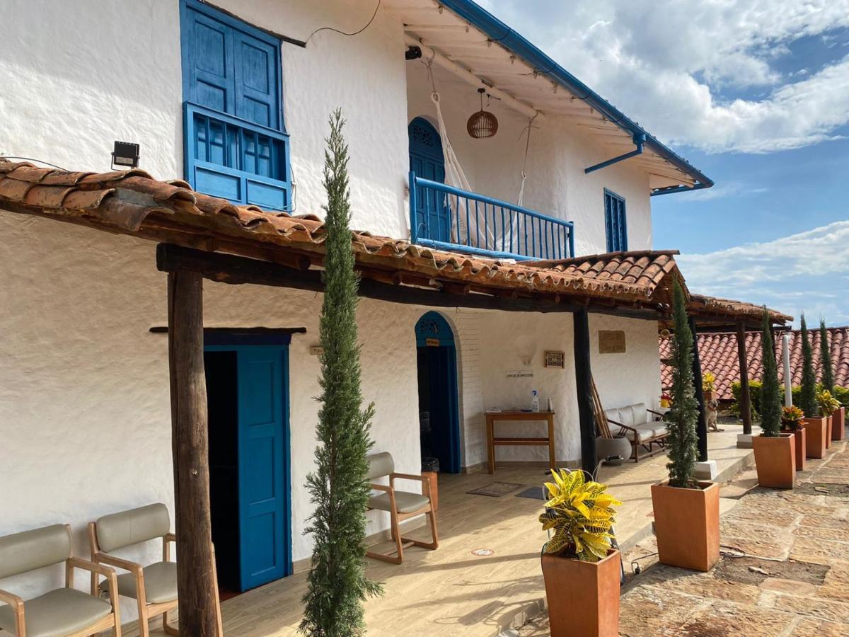 Hotel Santos De Piedra - Maranatha Barichara Eksteriør bilde