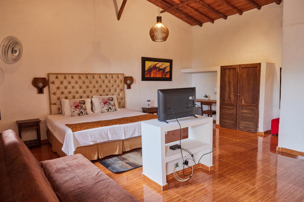 Hotel Santos De Piedra - Maranatha Barichara Eksteriør bilde